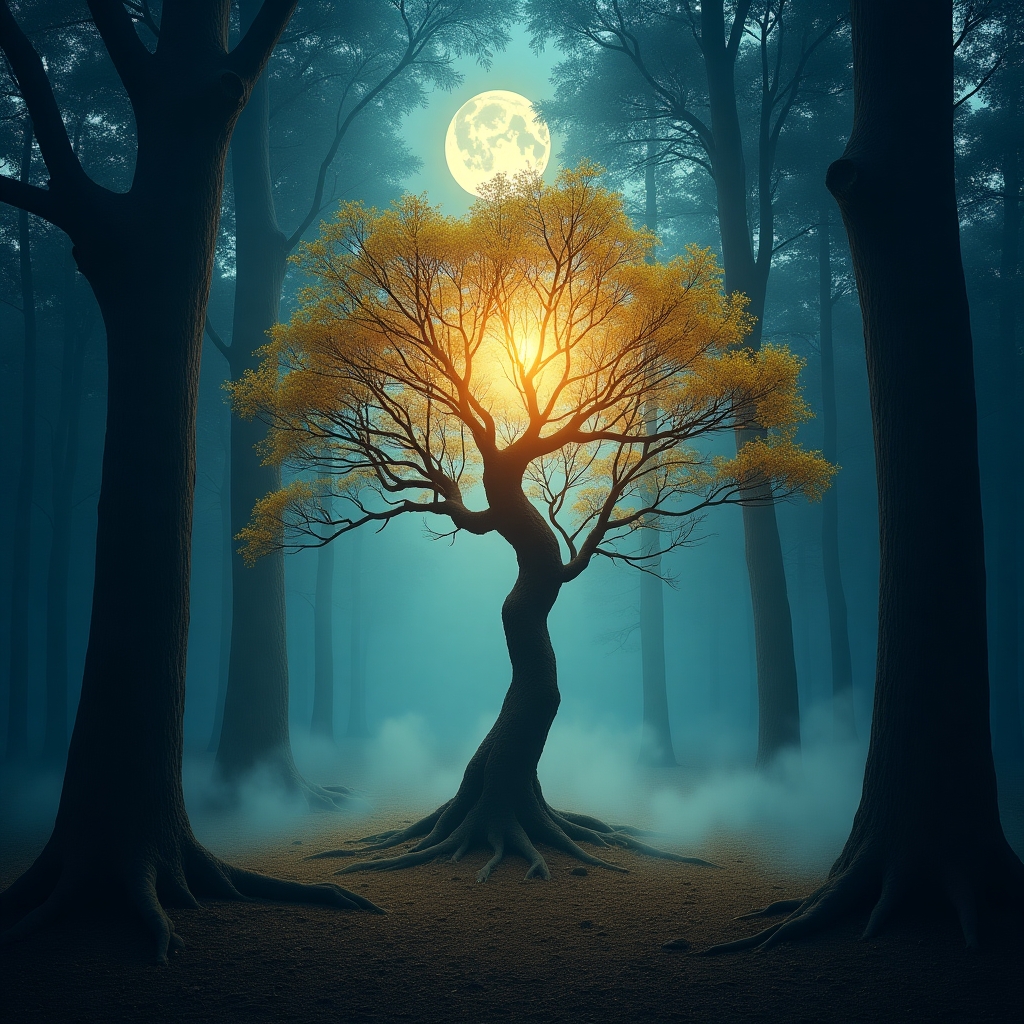 Classification of tree essences to create magic wands